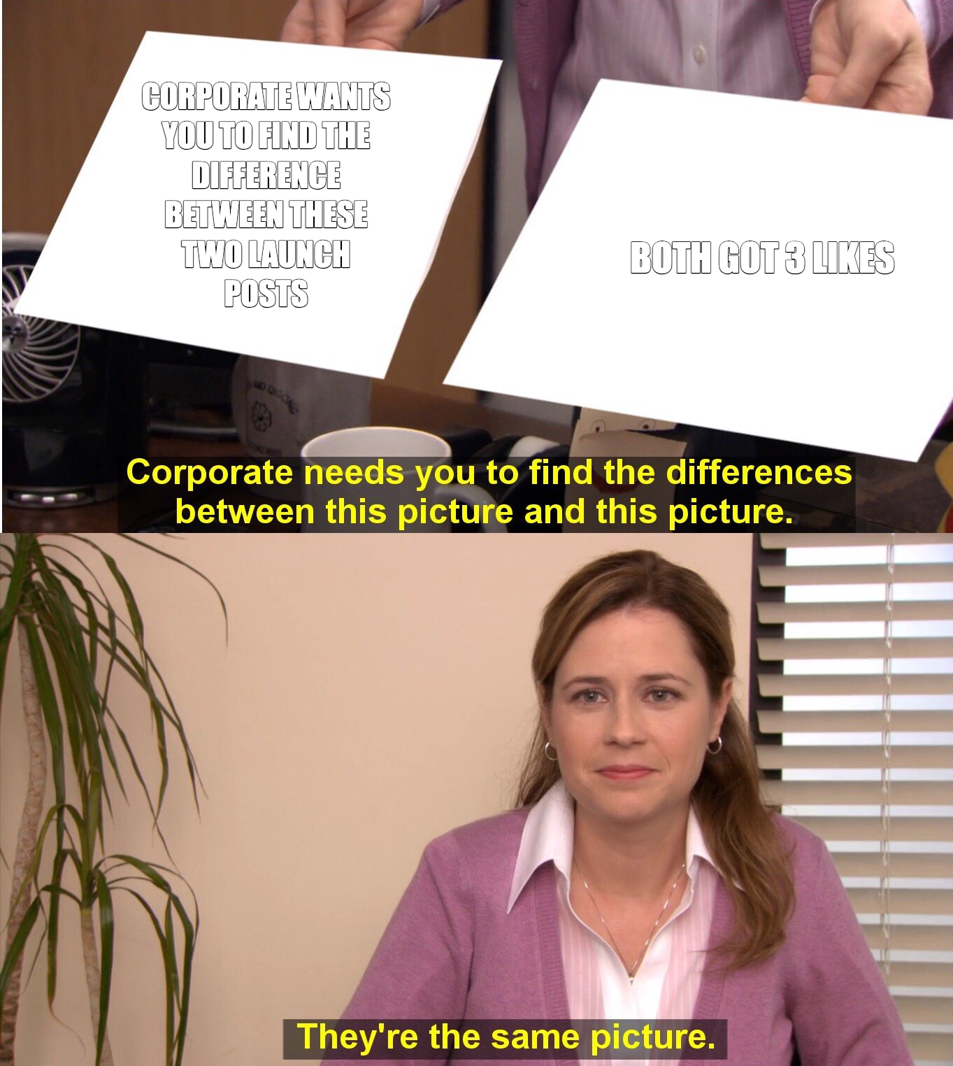 Linear generated meme